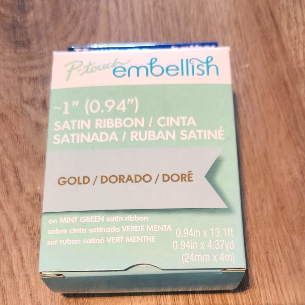 P-Touch Embellish Satin Ribbon 2 Box Set